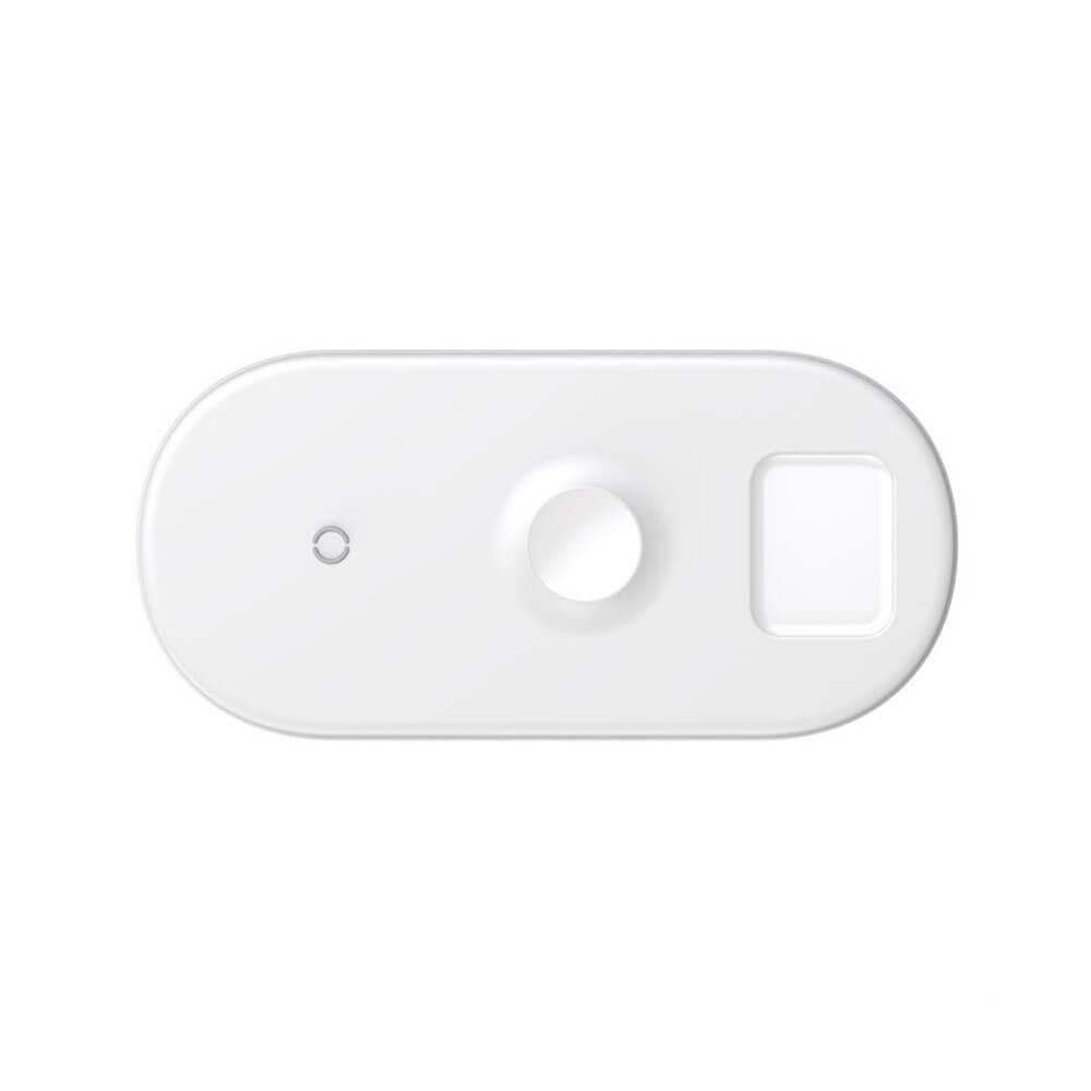Бездротова зарядка Baseus Wireless Charger Smart WX3IN1-02 3в1 (1142289581)