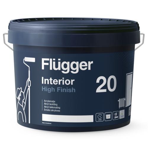 Эмаль акриловая Interior High Finish 20 Base 4 прозрачная под тонировку 2,8 л (2956413031)