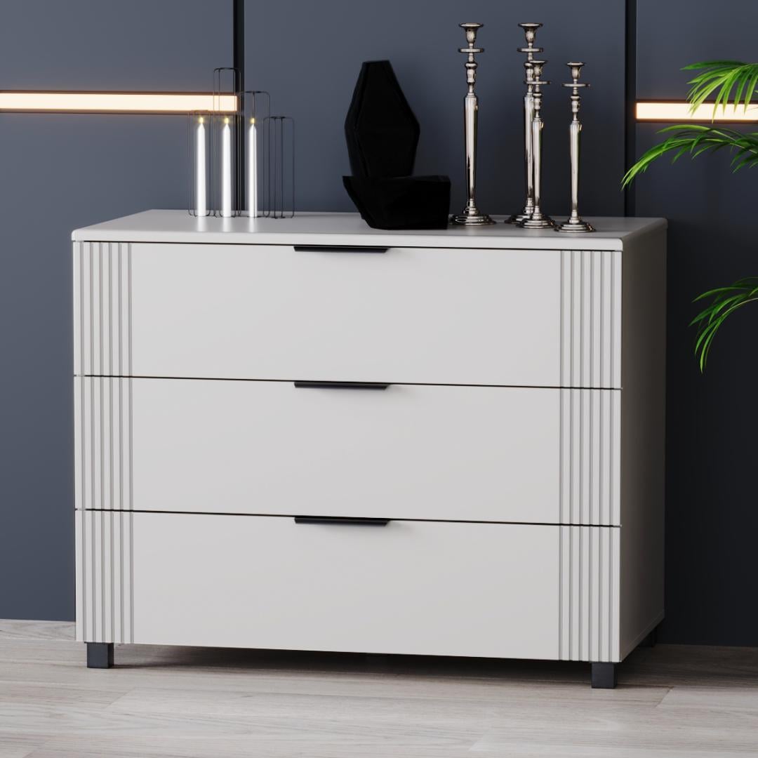 Комод Калифорния CL-610 МДФ 100х80х50 см Кашемир (01651)