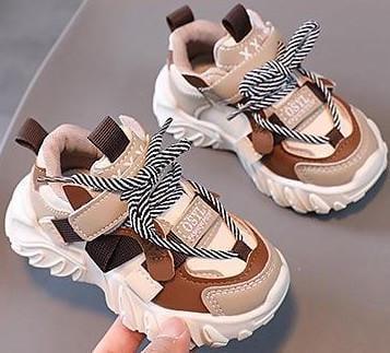 Кроссовки детские Tezaz р. 28 Бежевый (3020)