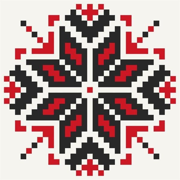 Картина по номерам ART CRAFT Этнический орнамент 30х30 см (13039-AC)