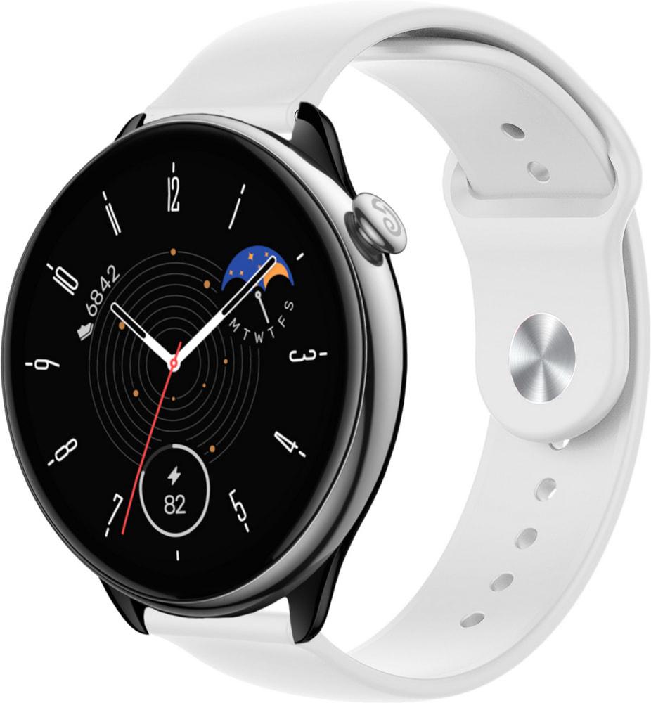 Ремешок Base для Amazfit GTR mini 20 мм White (30849) - фото 1 Ремешок Base для Amazfit GTR mini 20 мм White (30849) - фото 1