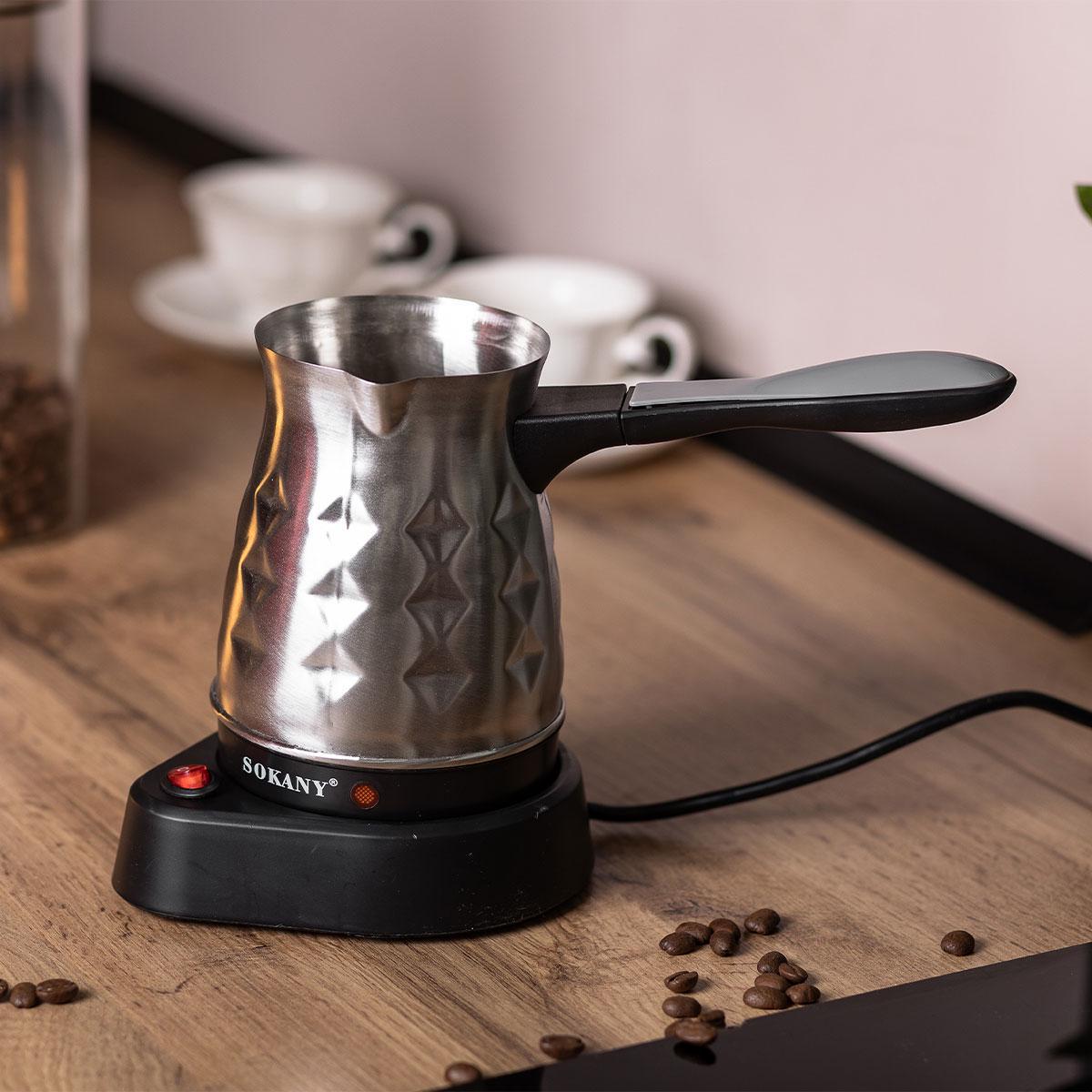 Электротурка Sokany SK-213 600 Вт 500 мл (5929) - фото 3 Электротурка Sokany SK-213 600 Вт 500 мл (5929) - фото 3