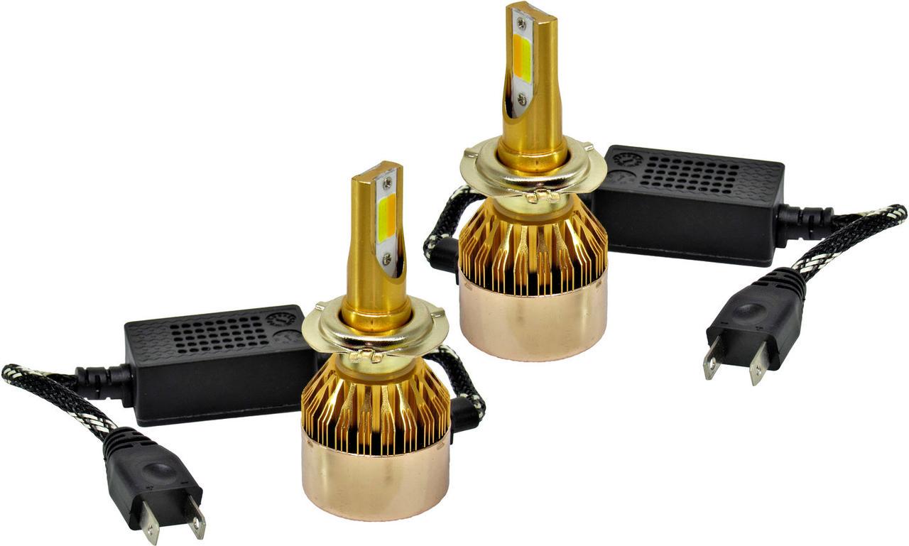 Лампочка TurboLED LED H7 GOLD C6 6000K 36W Лампочка TurboLED LED H7 GOLD C6 6000K 36W