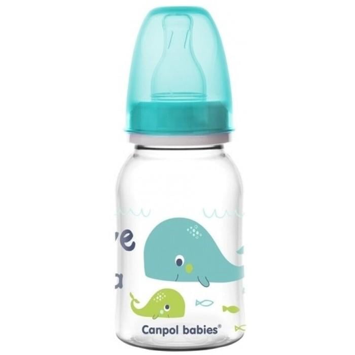 Бутылочка Canpol babies Love & Sea 120 мл Голубой (593005)