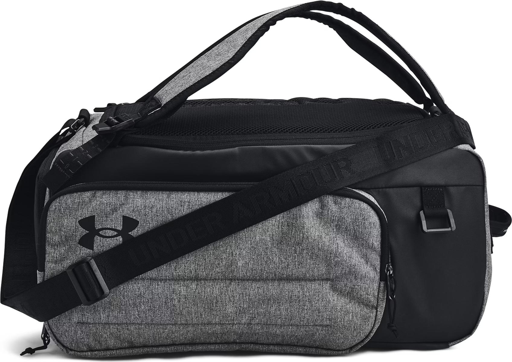 Сумка-рюкзак Under Armour CONTAIN DUO SMALL BACKPACK DUFFLE Серо-черный (1381920-025)