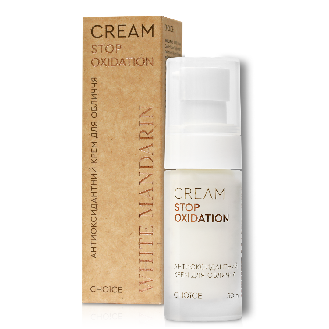 Крем для лица натуральный антиоксидантный White Mandarin Stop Oxidation 30 мл (99101083101)