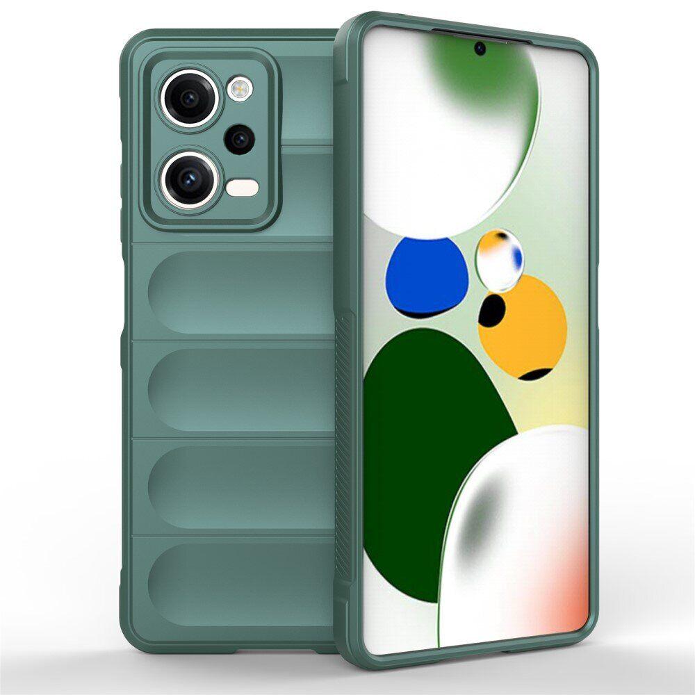 Чехол силиконовый Magic Shield для Xiaomi Redmi Note 12 Pro 5G Зеленый (882104_9)