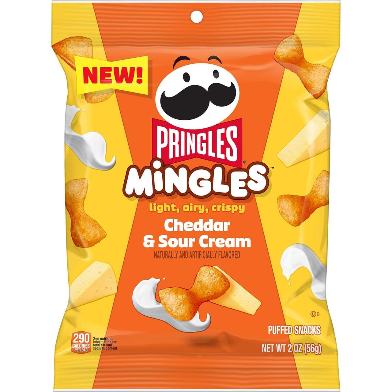 Снеки Pringles Mingles Cheddar and Sour Cream 56 г (2552104401)