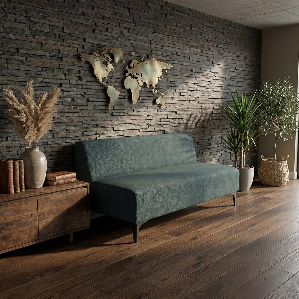 Диван Oliver Stone 140х70х75 см Green (rich_sofa_00522)