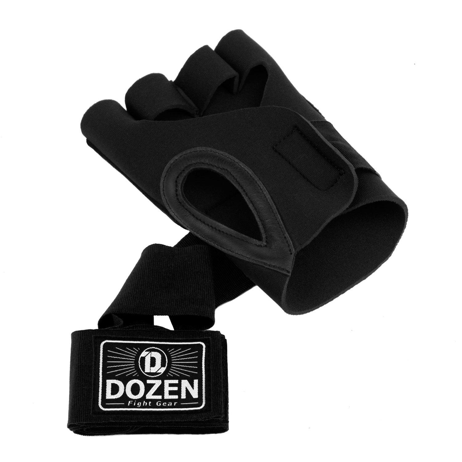 Бинты-перчатки Dozen Prime Gel Inner Speed Wraps S/M Черно-белый - фото 2