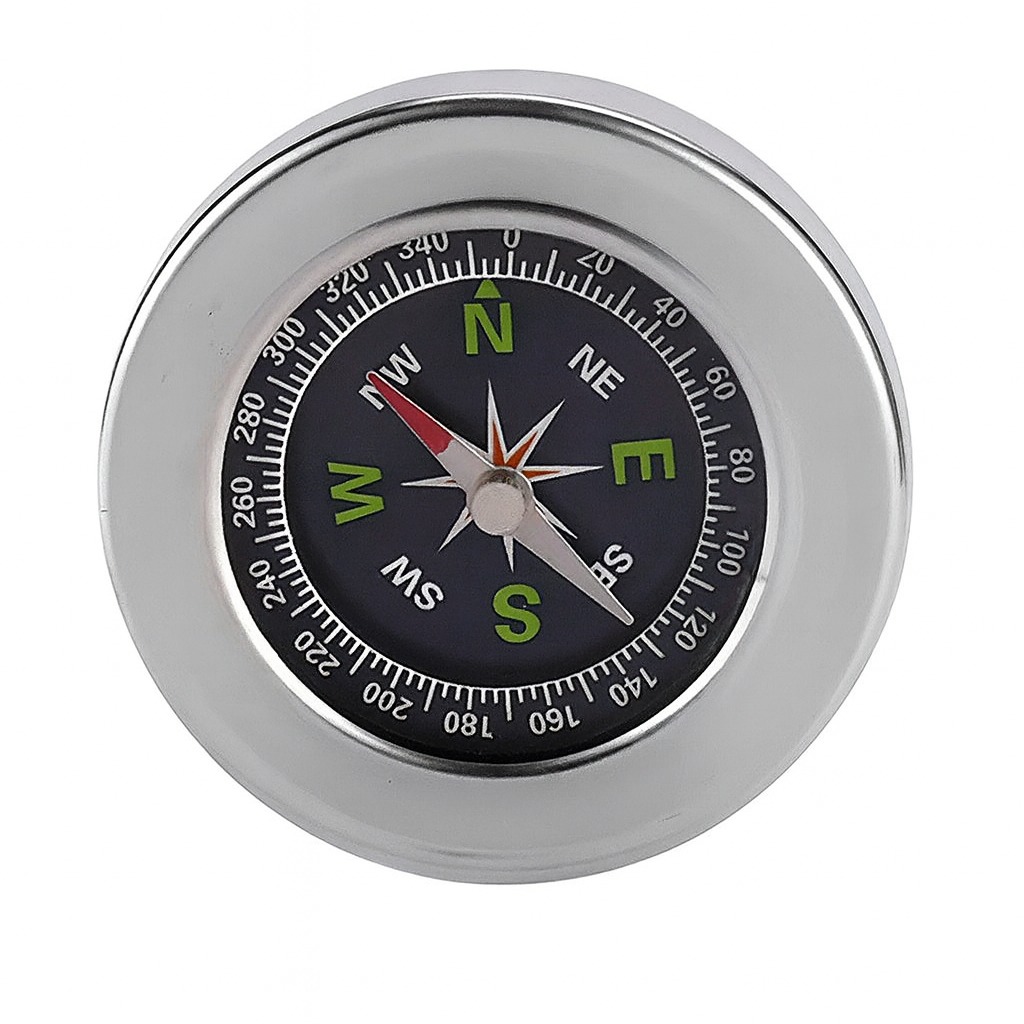 Компас металлический LP-60 водонепроницаемый 60 мм Серебристый (29466215)