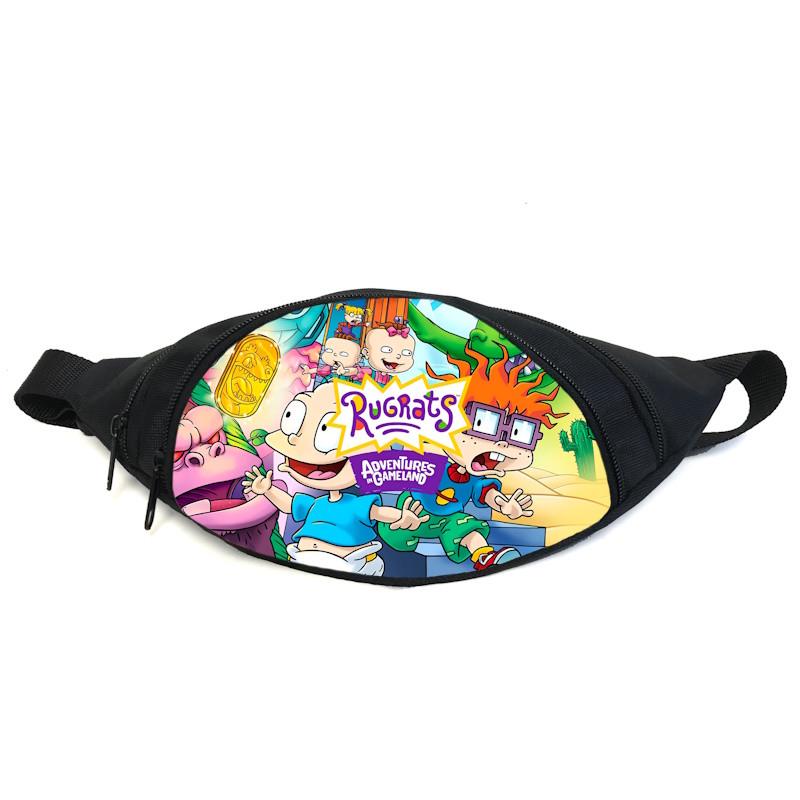 Поясная сумка-бананка Cappuccino Toys Ох уж эти детки GB-Rugrats 06 Черный (2350793724)