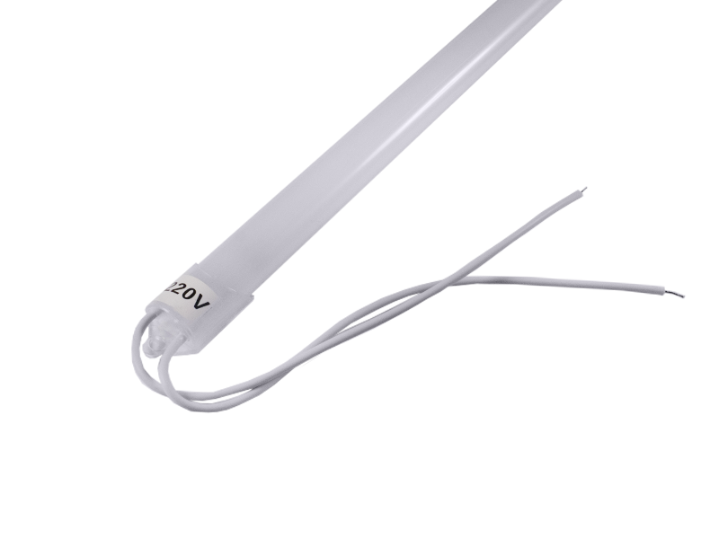 Світлодіодна лінійка SMD5730 65 LED 220В 8Вт IP44 900Лм 6000-6500K 600мм в матовому корпусі (5501) - фото 2
