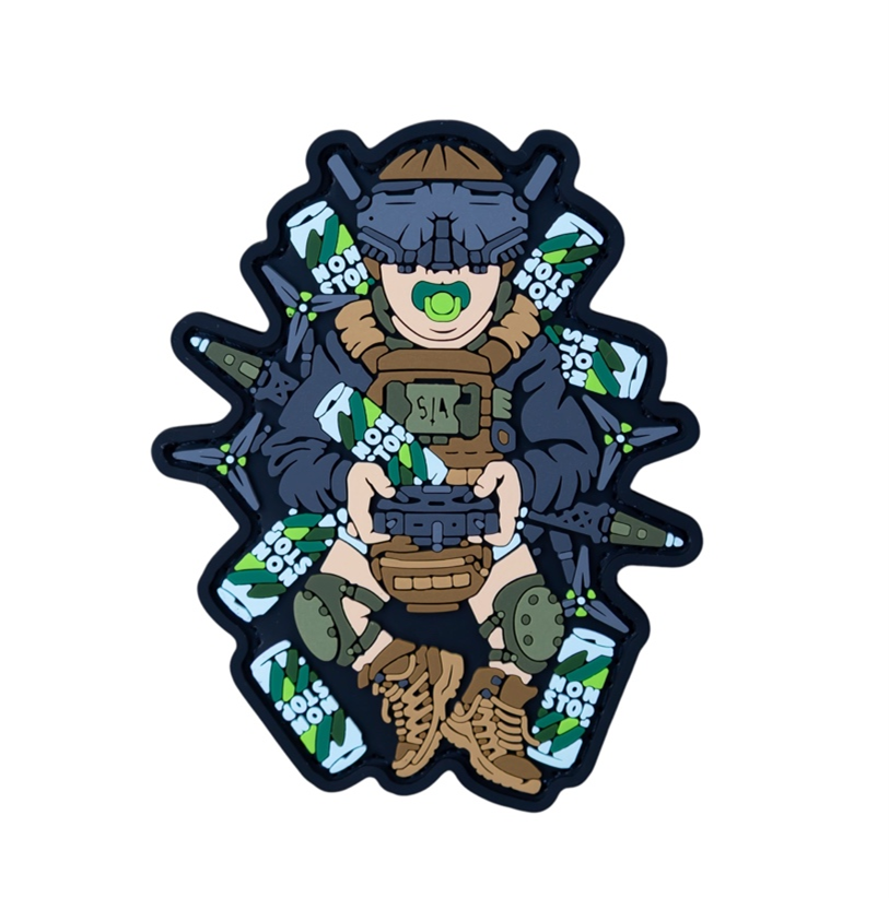 Патч Малыш NONSTOP FPV EDITION Зеленый (PATCH-085) Патч Малыш NONSTOP FPV EDITION Зеленый (PATCH-085)