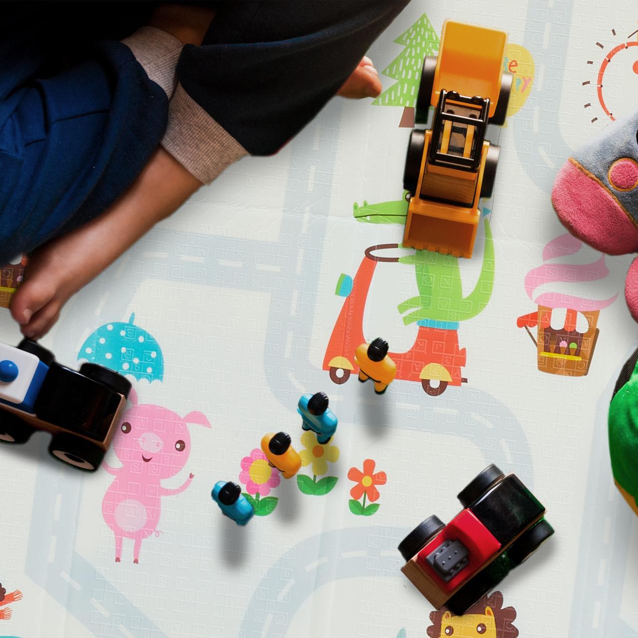 Коврик детский поролоновый складной Животные 195x175 см - фото 5 Коврик детский поролоновый складной Животные 195x175 см - фото 5