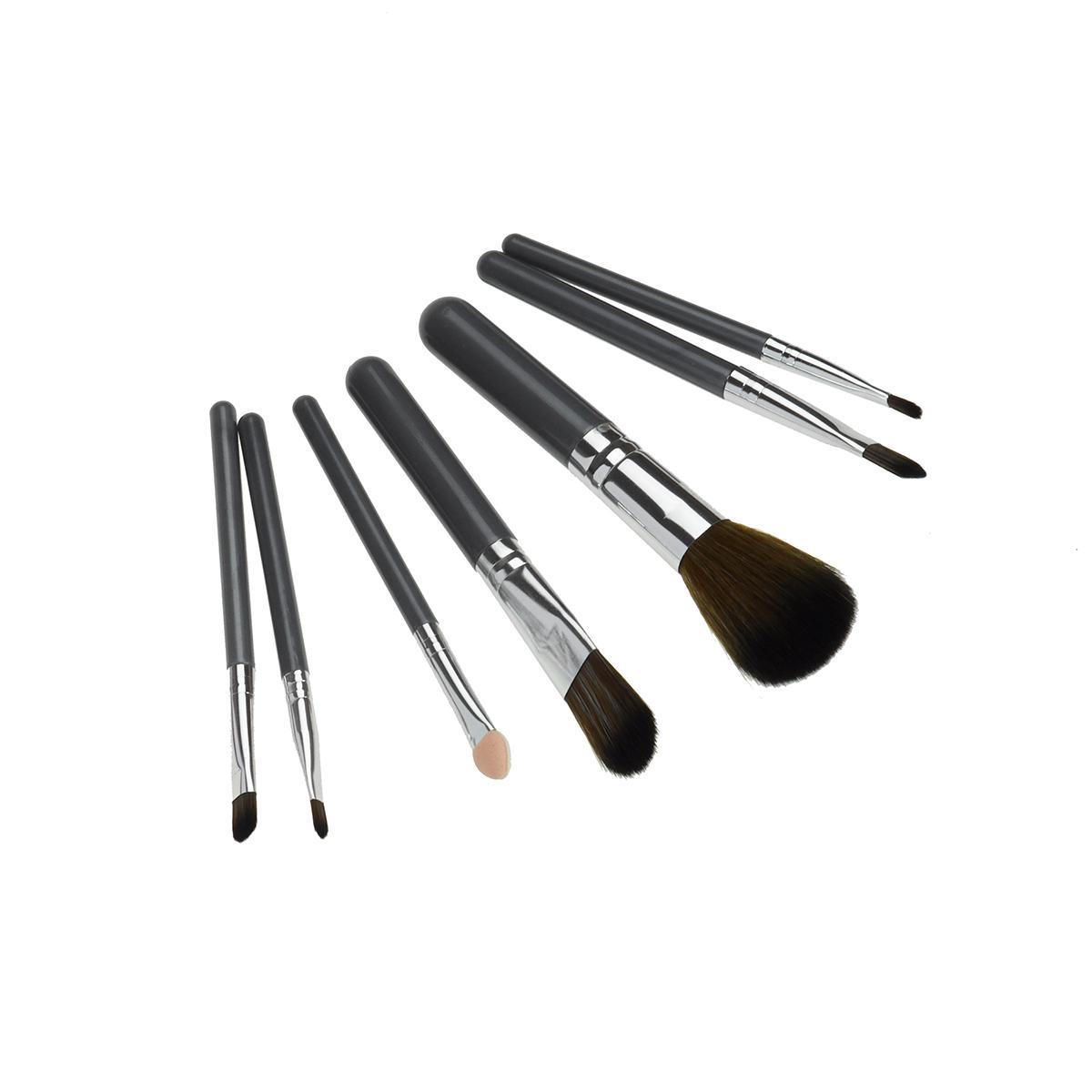 Набор кистей Wellamart для макияжа 7 шт. Серый (56840001)