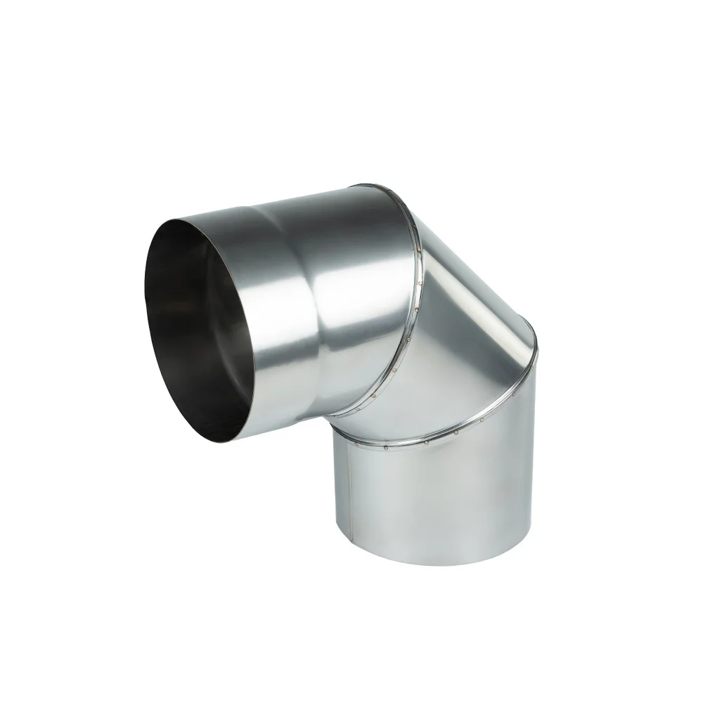 Коліно 90 з нержавіючої сталі d 150 мм (28424862)