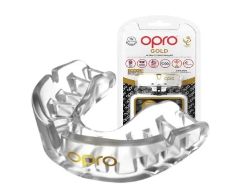 Капа OPRO Gold вік від 11 років Прозорий (6936116106135)