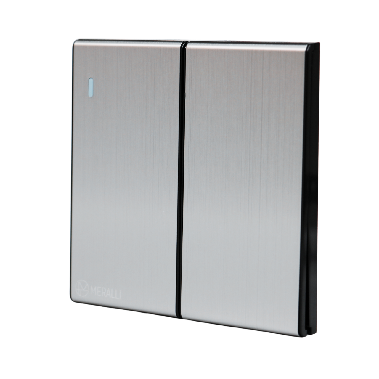 Комплект вимикач 2 клавішний MERALLI INOX безрамковий/квадратний підрозетник MERALLI горизонтальний Білий - фото 8 Комплект вимикач 2 клавішний MERALLI INOX безрамковий/квадратний підрозетник MERALLI горизонтальний Білий - фото 8
