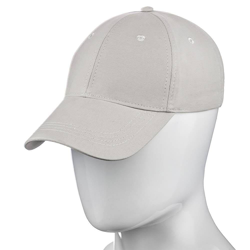 Бейсболка ATRICS IB01 из тонкого коттона летняя на регуляторе XL/р. 59-60 Светло-серый