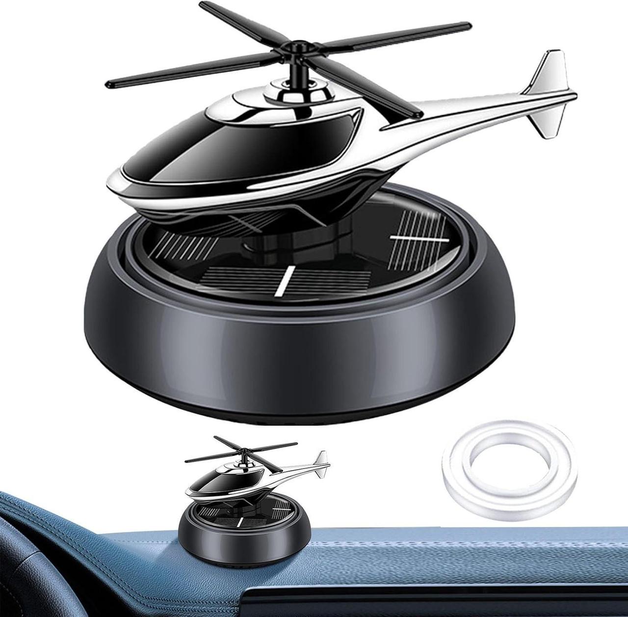 Ароматизатор в автомобіль Гвинтокрил на сонячній батареї Чорний (Е051457) - фото 4 Ароматизатор в автомобіль Гвинтокрил на сонячній батареї Чорний (Е051457) - фото 4