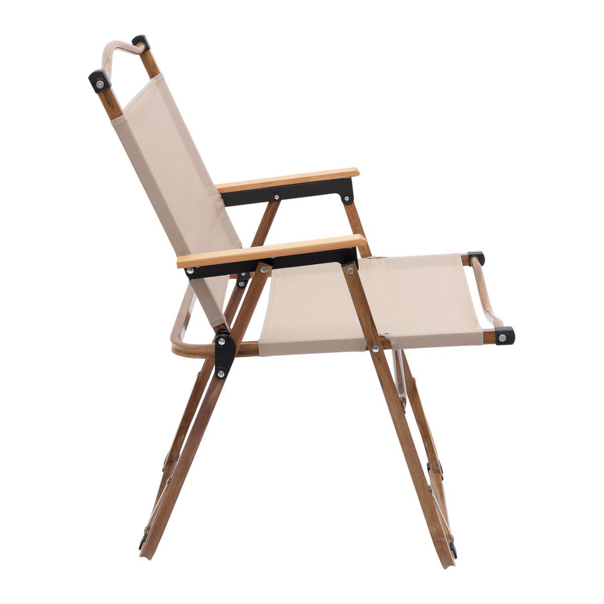 Кресло раскладное туристическое 52×53×77 см Бежевый (HP-SY-1B) - фото 3
