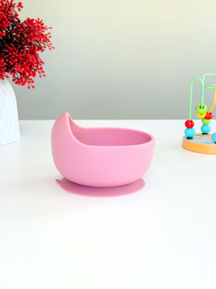 Тарелка детская силиконовая на присоске (100292)