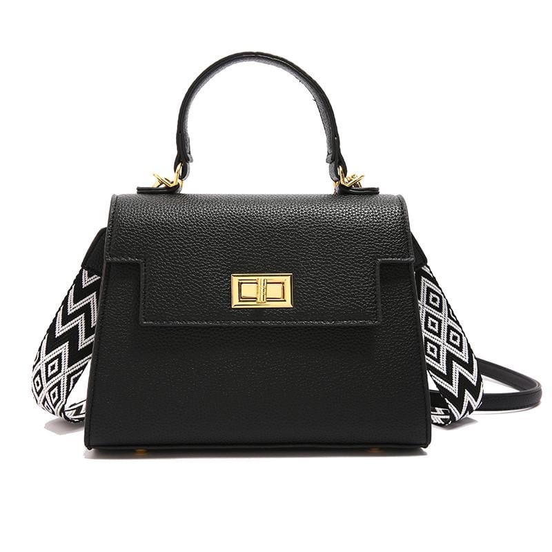 Жіноча сумка Lorian з регульованим плечовим ременем з одним відділенням Чорний (LR 2213 BK) - фото 1 Жіноча сумка Lorian з регульованим плечовим ременем з одним відділенням Чорний (LR 2213 BK) - фото 1