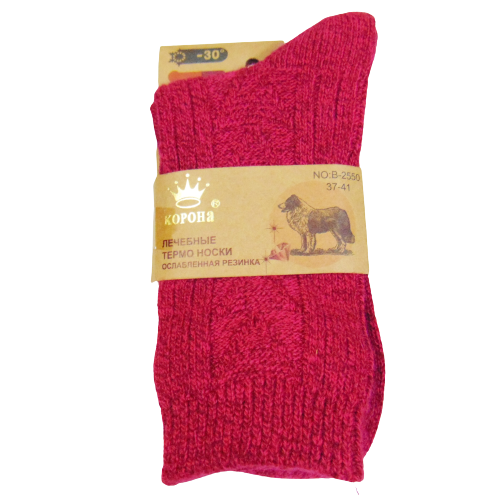Носки термо лечебные Корона 2550-2 с ослабленной резинкой верблюжья шерсть р. 37-41 Розовый (1961269752) Носки термо лечебные Корона 2550-2 с ослабленной резинкой верблюжья шерсть р. 37-41 Розовый (1961269752)