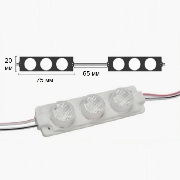 Комплект світлодіодів для підсвічування вантажівки 20 шт. (D00354-1) - фото 5