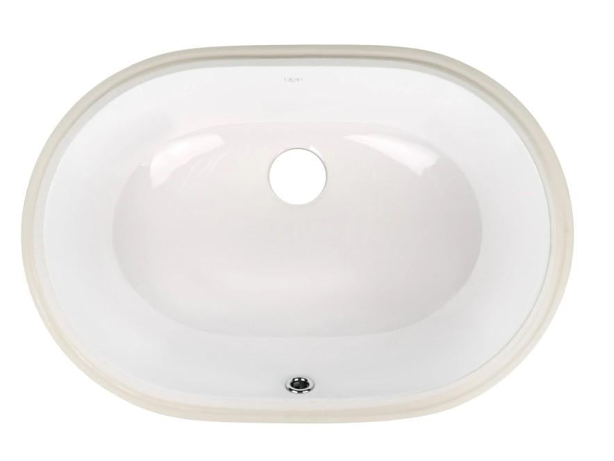 Раковина Qtap Stork без донного клапана (QT15116030WN)