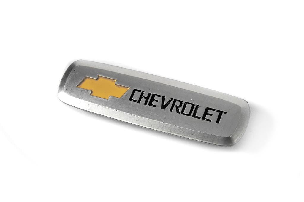 Шильдик для ковриков Digital Designs для Chevrolet алюминий 1 шт. Серый (132640)