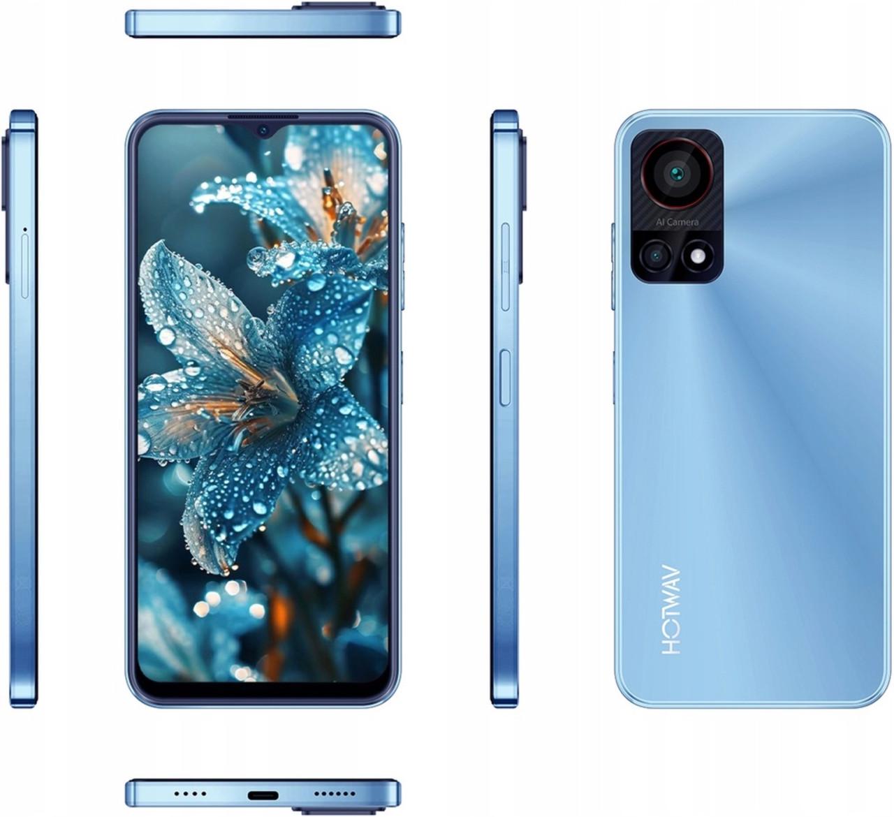 Смартфон Hotwav Note 13 4/128 Гб Global Version Blue - фото 6