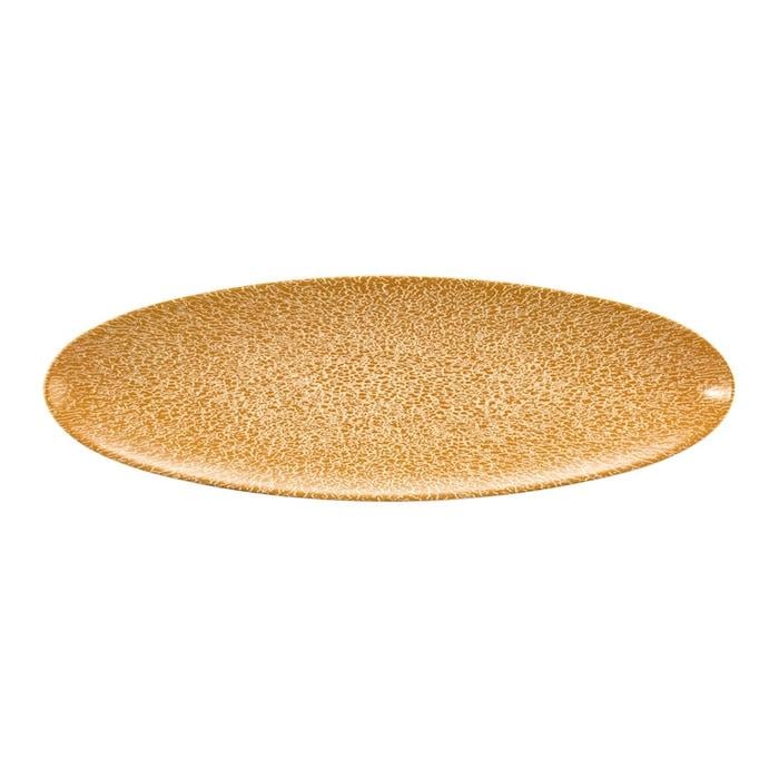 Блюдо овальное Life Amber Gold Seltmann Weiden 35x12 см (2593247)