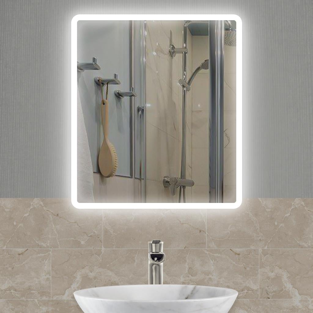 Зеркало D SR Крит с LED подсветкой 800х1000 мм (11455467)