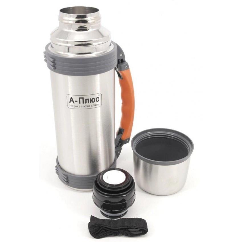 Термос A-PLUS 1759 із нержавіючої сталі 1 л (1922165172) - фото 5 Термос A-PLUS 1759 із нержавіючої сталі 1 л (1922165172) - фото 5