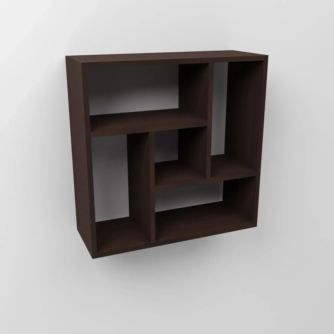 Полиця навісна Kontinent П-3 61х23х61 см Венге Магія (52489889) - фото 4