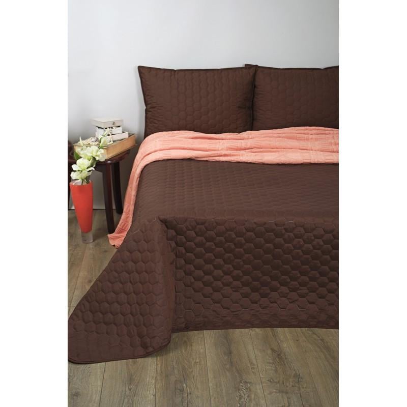 Покрывало Lotus Broadway Comb 150x220 см Коричневый (3929247)