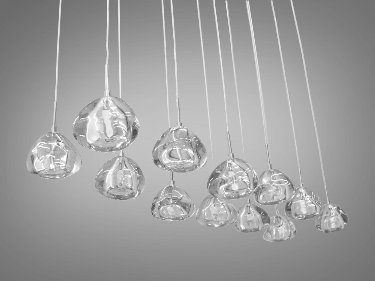 Люстра підвісна 20 Вт Хром (3004/12HR) - фото 2 Люстра підвісна 20 Вт Хром (3004/12HR) - фото 2