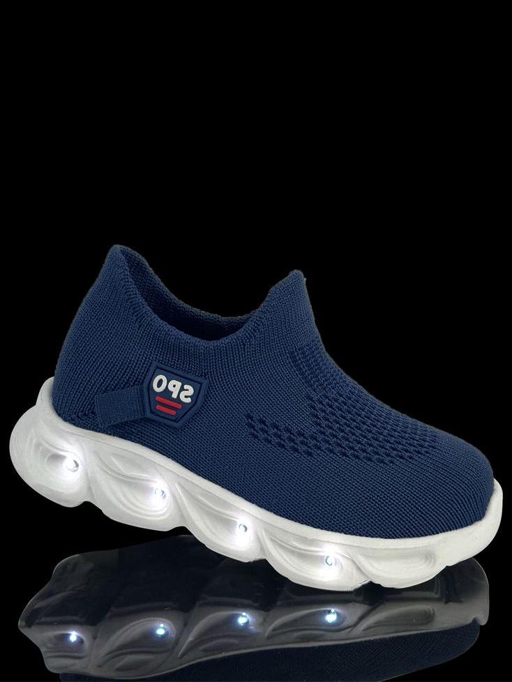 Кросівки текстильні з LED підсвіткою Jong Golf BN11411-17 р. 21 Блакитний - фото 2 Кросівки текстильні з LED підсвіткою Jong Golf BN11411-17 р. 21 Блакитний - фото 2
