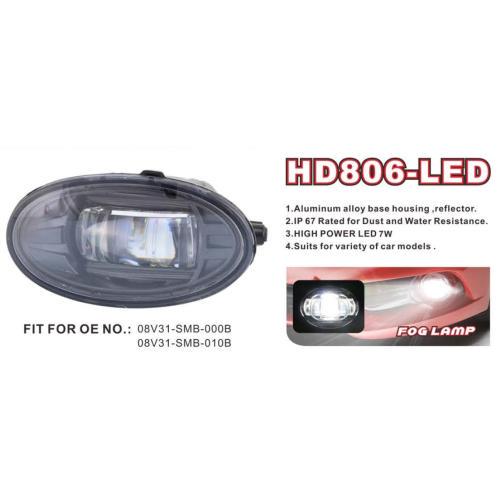 Фари додаткової моделі Honda Cars/2008-16/LED-12V7W (HD-806-LED) - фото 2