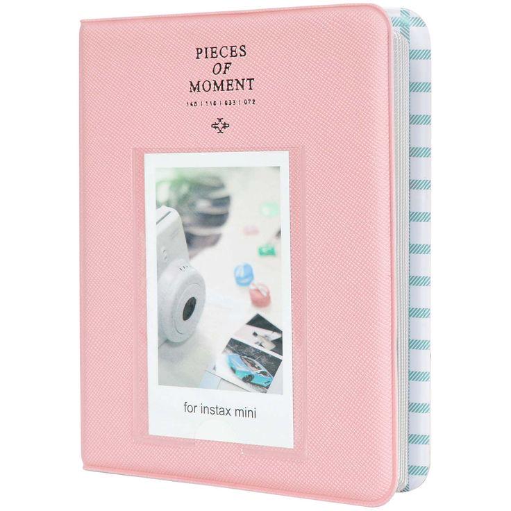 Фотоальбом мини Fujifilm Instax Mini/Liplay/Link/SHARE SP-1,SP-2/Xiaomi Mi Photo Printer/Polaroid 300/Z2300 на 64 фото Пудровый (700114)