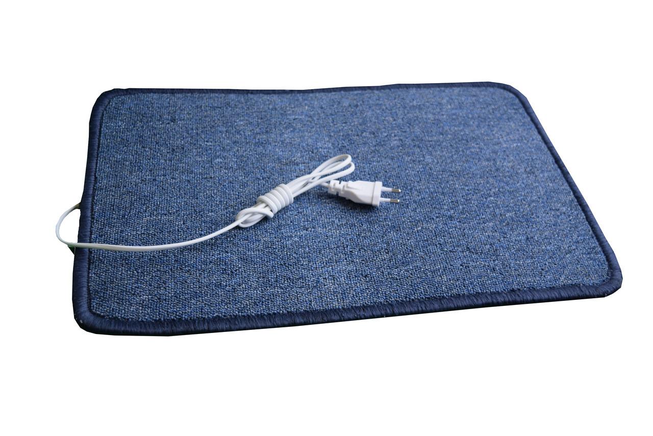 Электроковрик с утеплителем и подогревом Трио 50x33 см Синий (1007889-Blue-1)