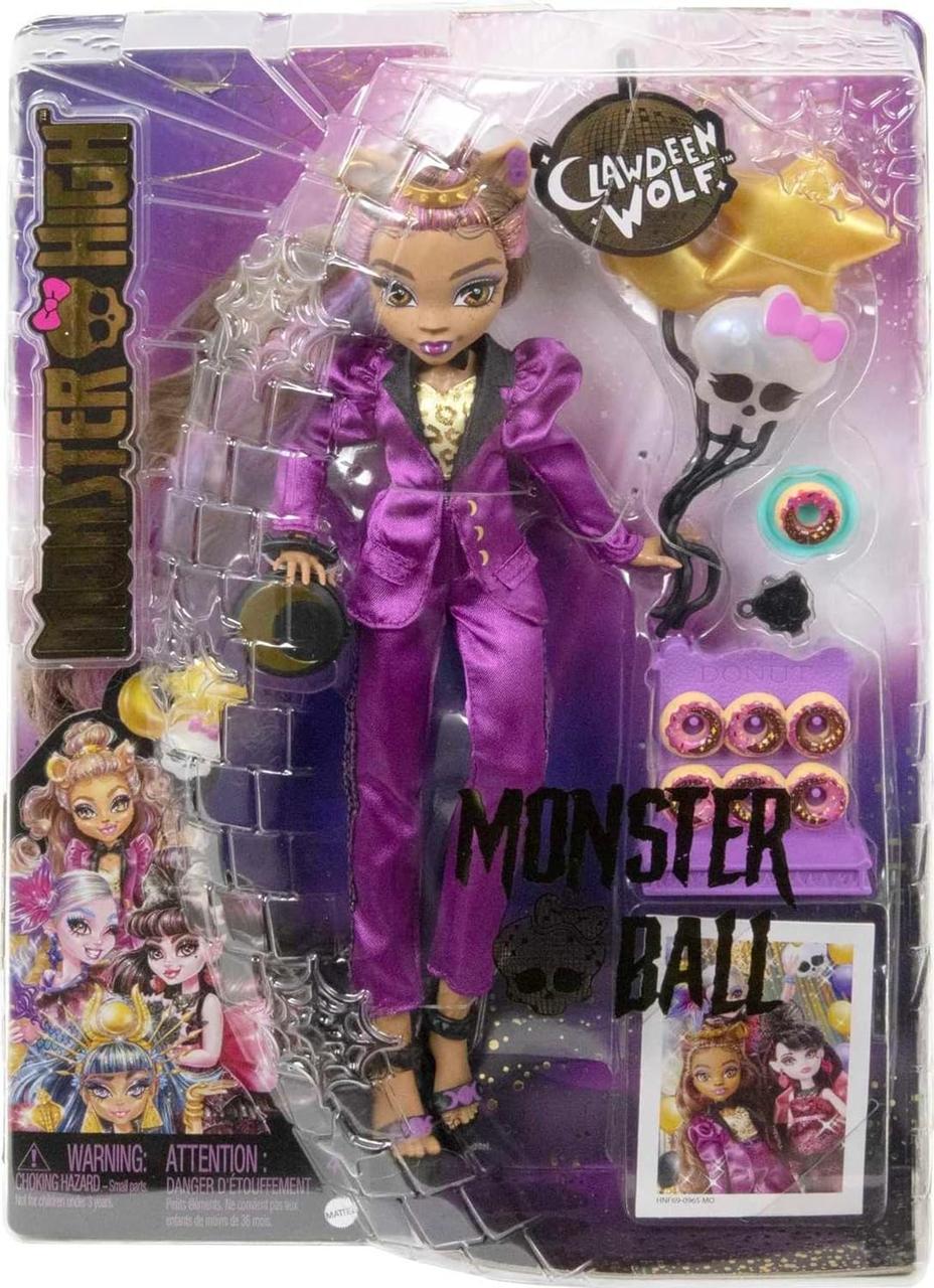 Кукла High Clawdeen Wolf Monster Ball Party HNF69 - фото 6