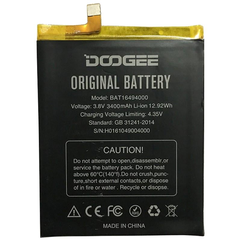 Батарея Doogee F7/F7 Pro BAT16474000 4000 mAh PRC