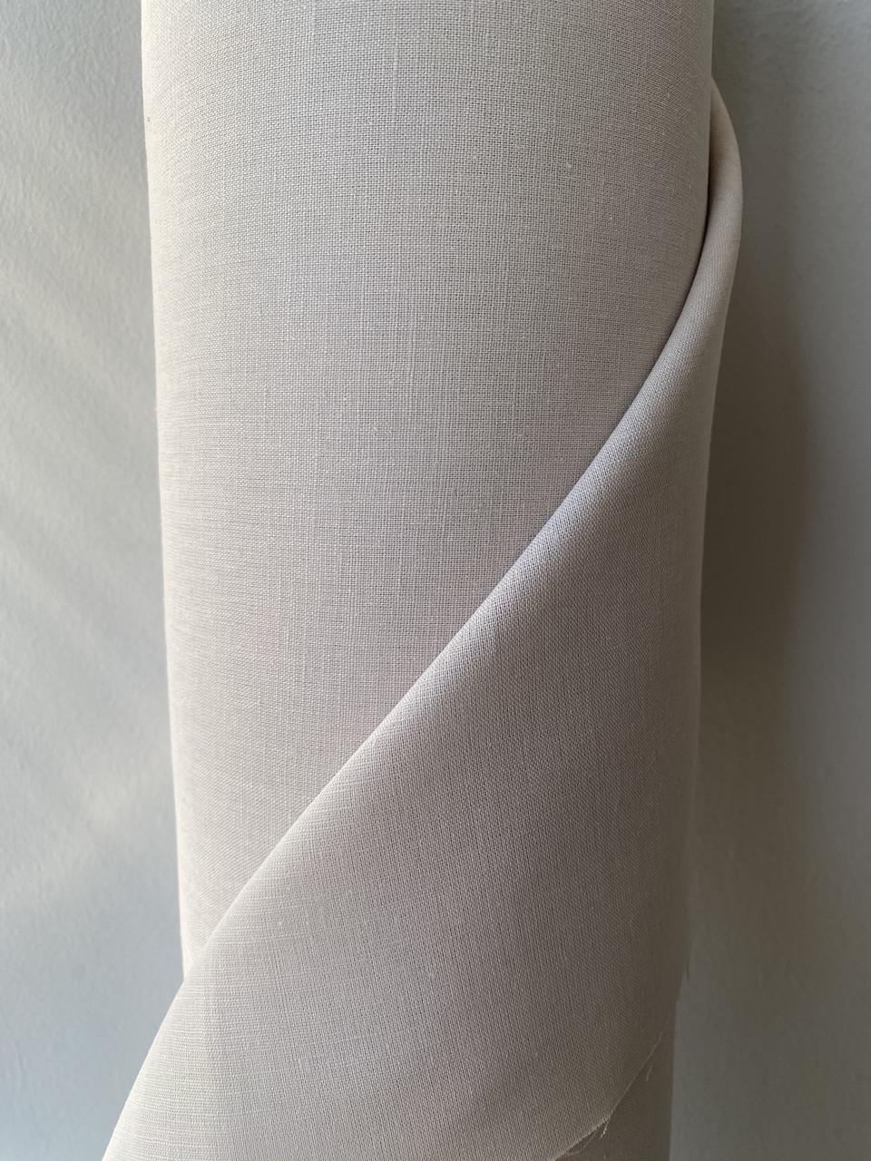 Ткань LINEN PLUS 50% льна и 50% хлопка 143 см 943/330 Бежевый - фото 6 Ткань LINEN PLUS 50% льна и 50% хлопка 143 см 943/330 Бежевый - фото 6