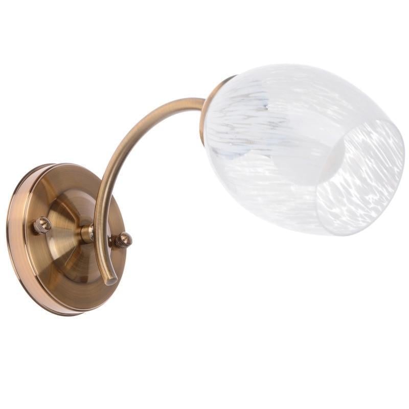 Бра направленного света настенное классическое накладное Brille LK-233W/1 E14 BC L53-050