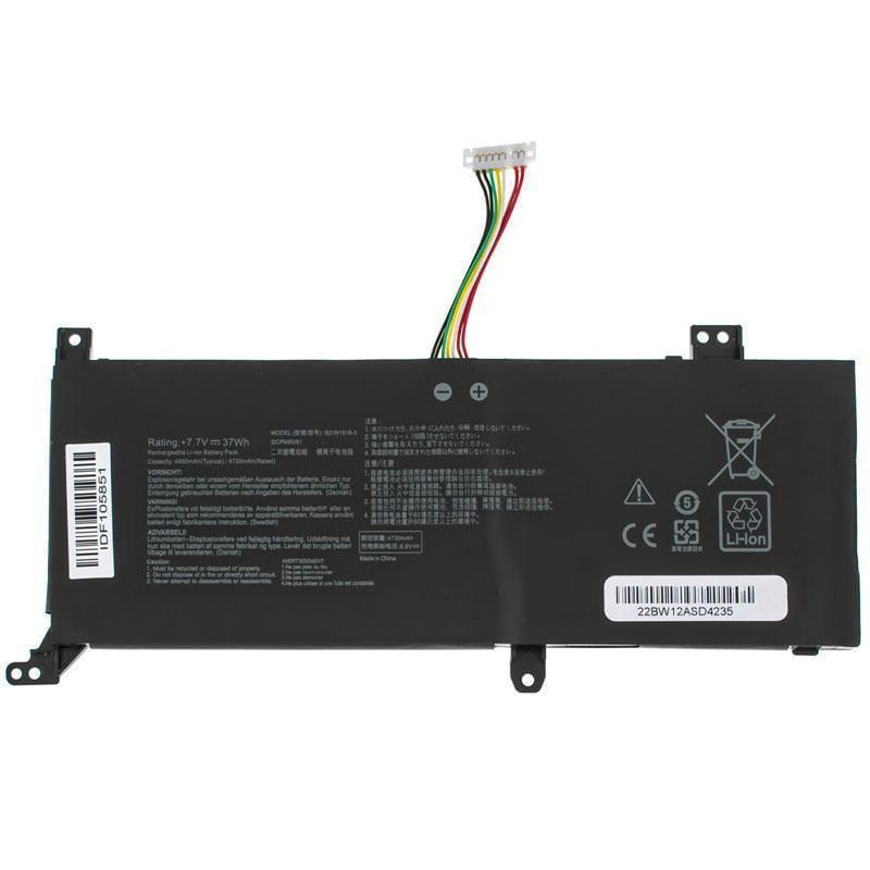 Аккумулятор для ноутбука Asus X509JA 4850 mAh 7,7V (137489)
