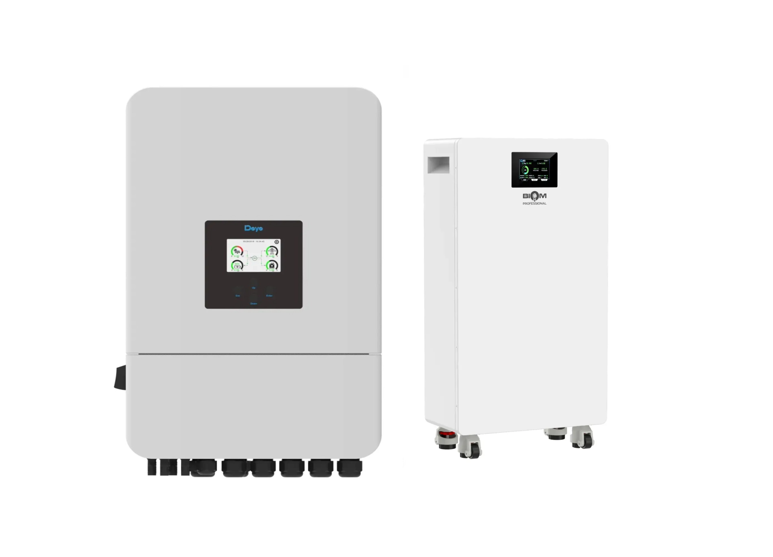 Инвертор Deye SUN-15K-SG05LP3-EU-SM2 15 кВт и аккумулятор Biom Professional BALFP-512300-V2 15,36 кВт·ч (33148768) Инвертор Deye SUN-15K-SG05LP3-EU-SM2 15 кВт и аккумулятор Biom Professional BALFP-512300-V2 15,36 кВт·ч (33148768)
